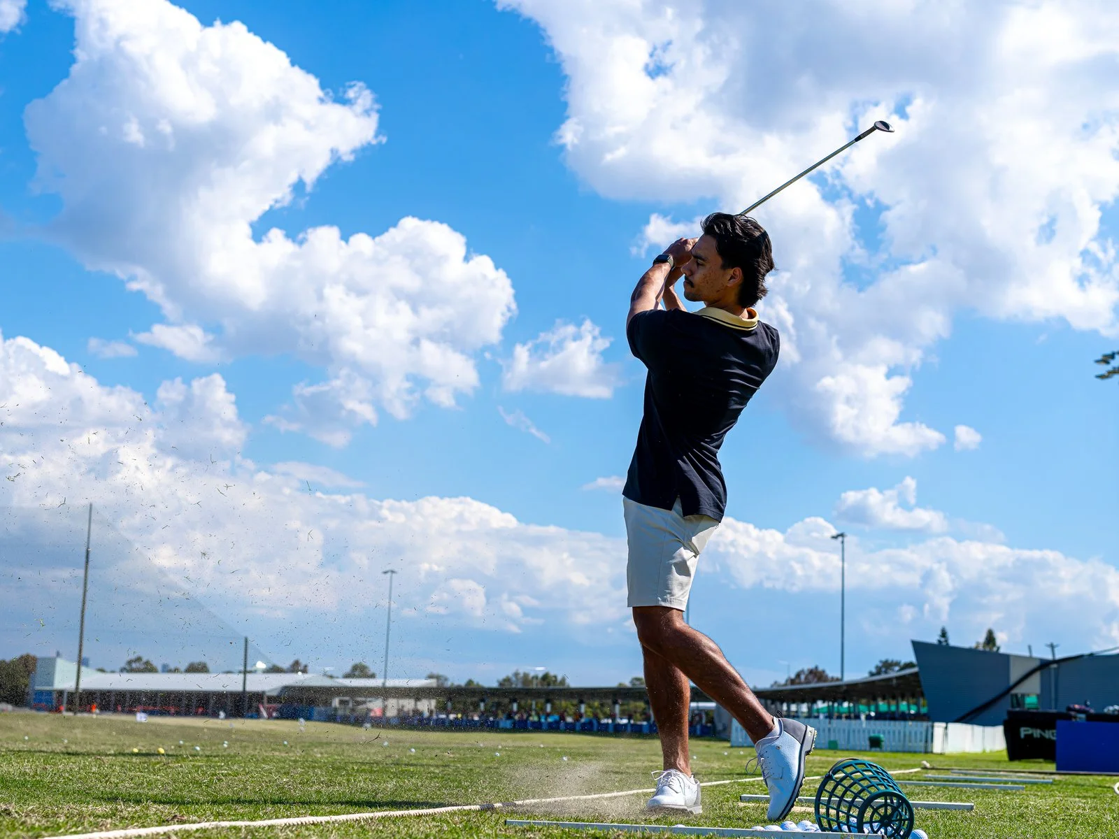 Golf Central driving range at Landers Pocket